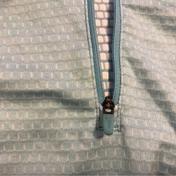 Nike Lucky Azalea Half Zip Golf Pullover Womens Size Teal Blue - Picture 5 of 8